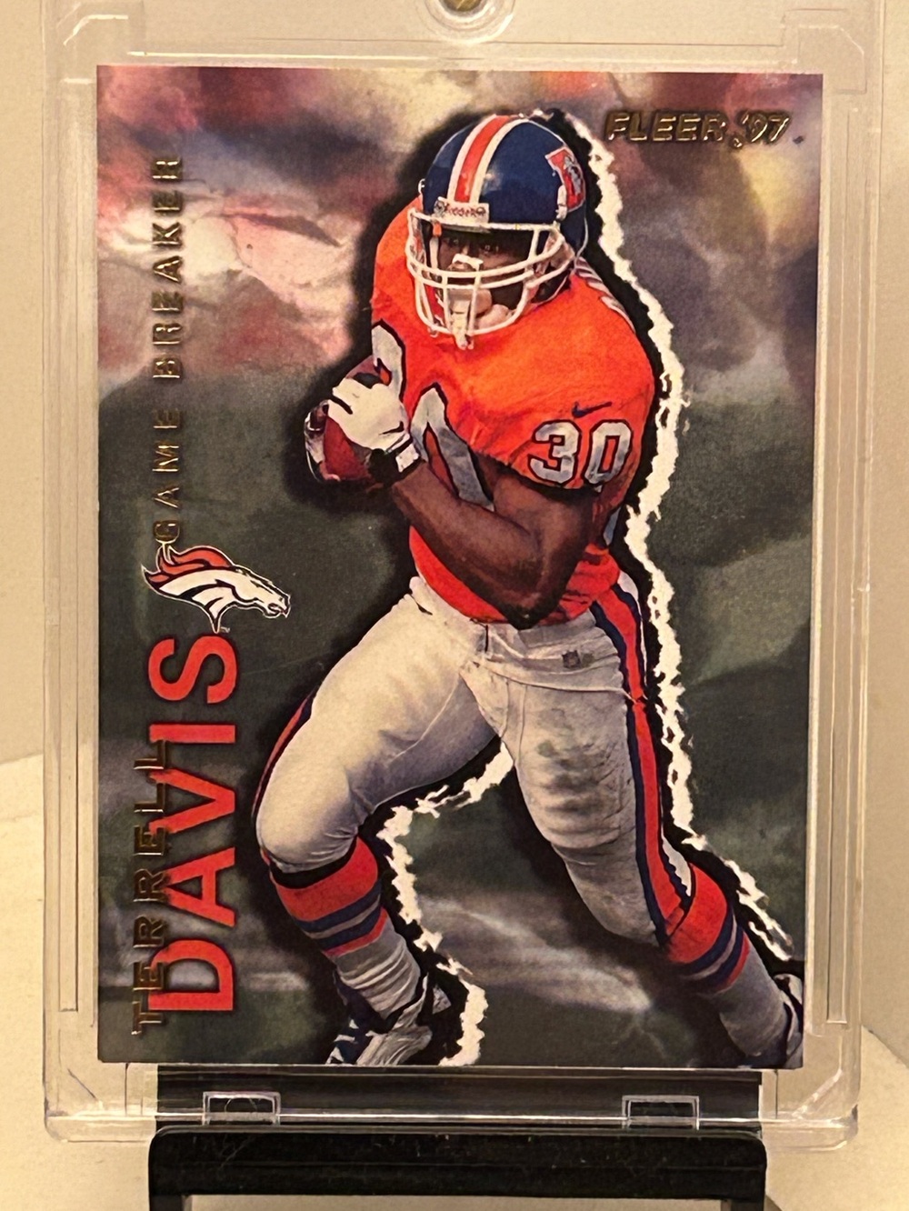 Terrell Davis 1997-98 Fleer Football-Game Breakers